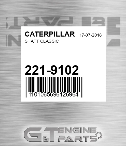 221-9102 Shaft Classic