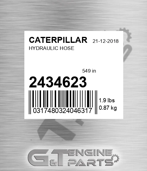 243-4623 Hydraulic Hose for CATERPILLAR