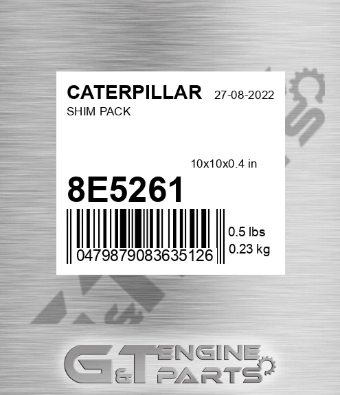 8E5261 Shim Pack