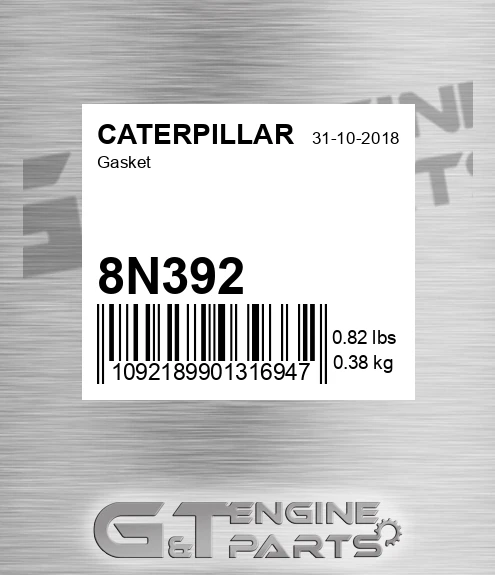 8N392 Gasket