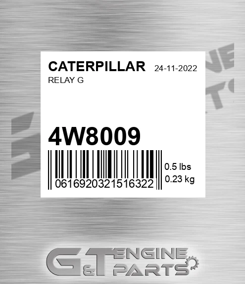 4W8009 Relay G