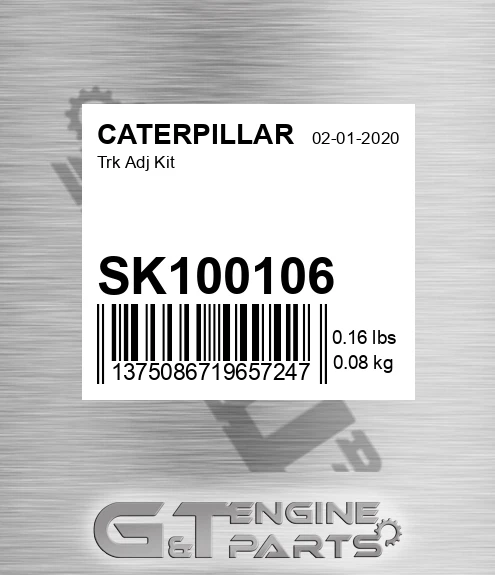 SK100106 Trk Adj Kit for CATERPILLAR