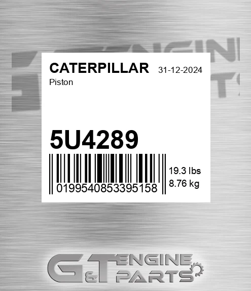 5U4289 Piston