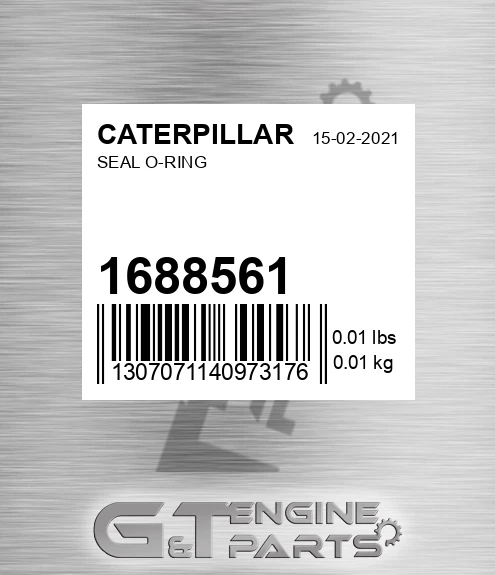 168-8561 Seal O-ring for CATERPILLAR