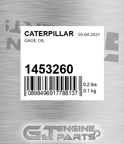 1453260 Gage Oil