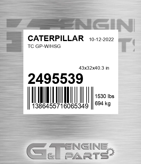 2495539 Tc Gp-w/hsg for CATERPILLAR