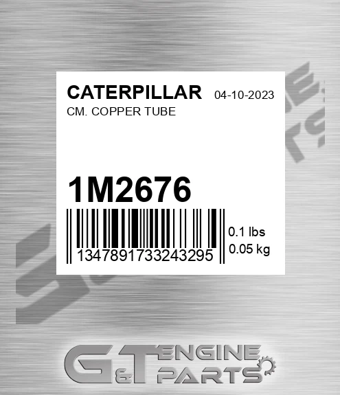 1M-2676 Cm. Copper Tube