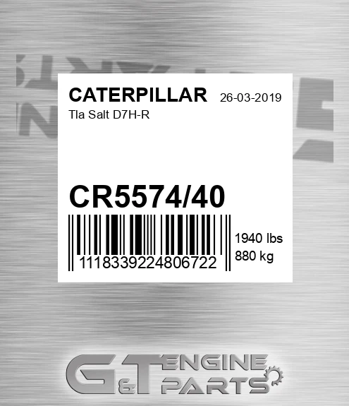 CR557440 Tla Salt D7h-r for CATERPILLAR