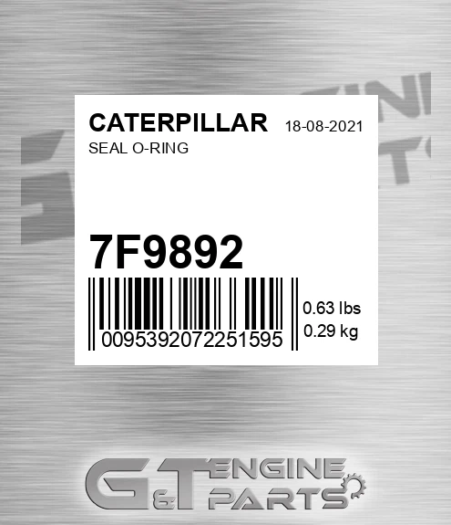 7F-9892 Seal O-ring