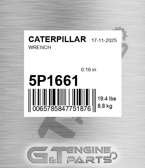 5P1661 Wrench