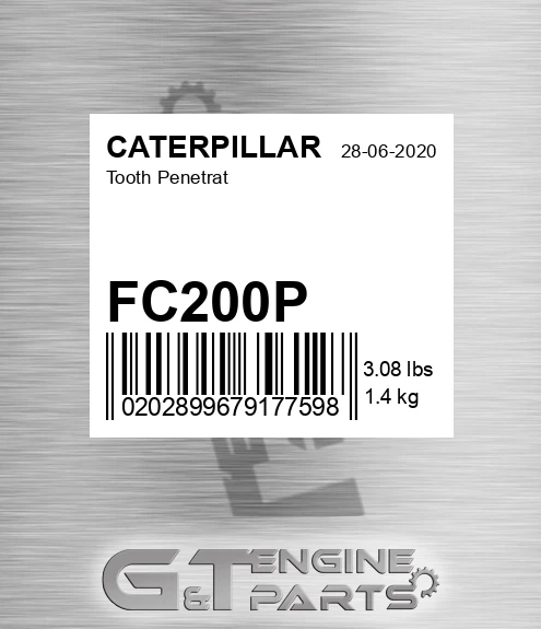 FC200P Tooth Penetrat