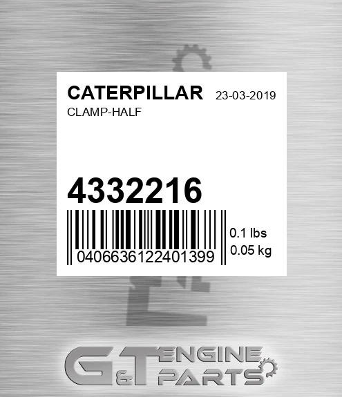 4332216 Clamp-half