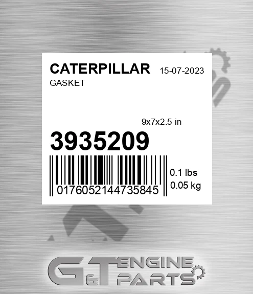 393-5209 Gasket