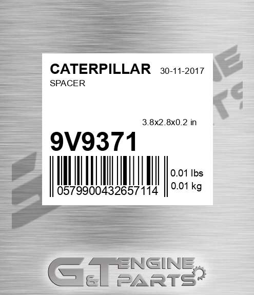 9V9371 Spacer