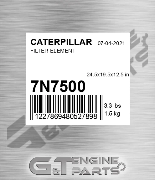 7N-7500 Filter Element for CATERPILLAR