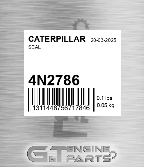4N-2786 Seal for CATERPILLAR