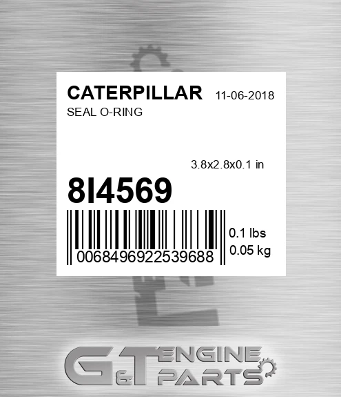 8I-4569 Seal O-ring for CATERPILLAR