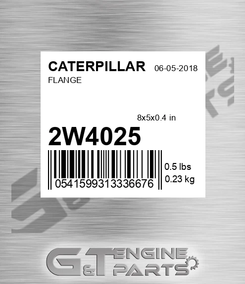 2W4025 Flange