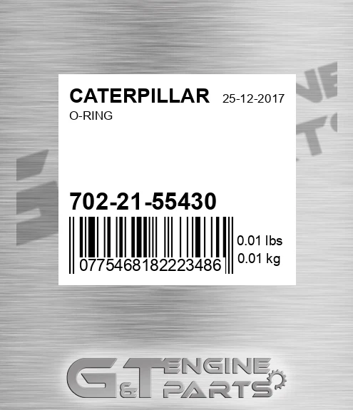 702-21-55430 O-ring