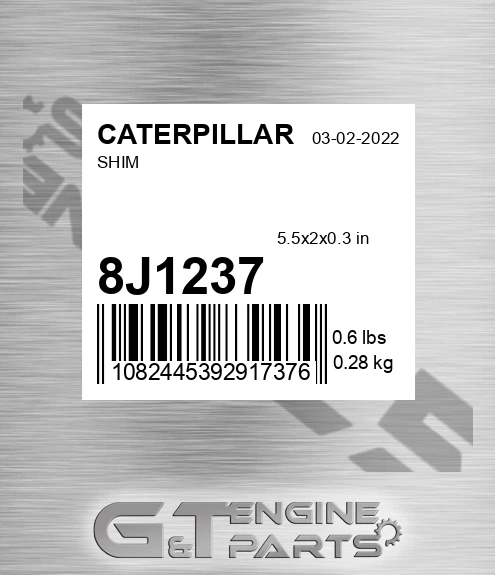 8J-1237 Shim for CATERPILLAR
