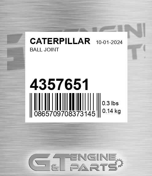 435-7651 Ball Joint for CATERPILLAR