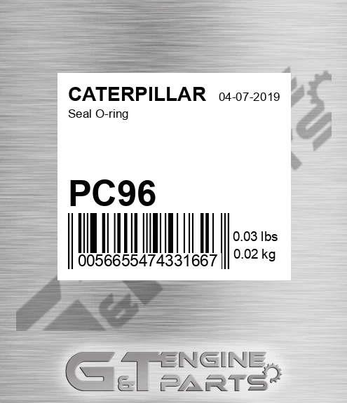 PC96 Seal O-ring
