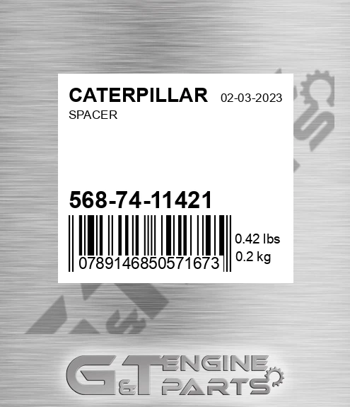 568-74-11421 Spacer