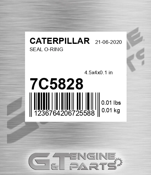 7C-5828 Seal O-ring for CATERPILLAR