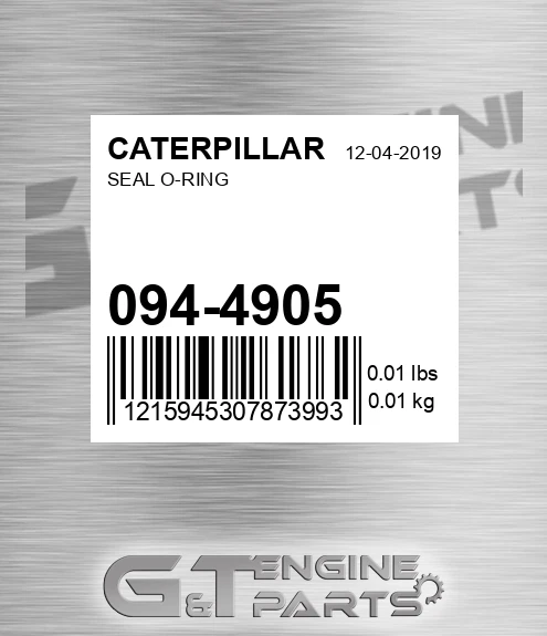 094-4905 Seal O-ring