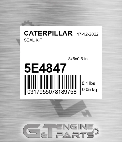 5E4847 Seal Kit for CATERPILLAR