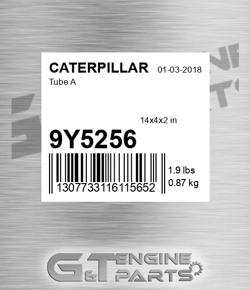 9Y5256 Tube A for CATERPILLAR