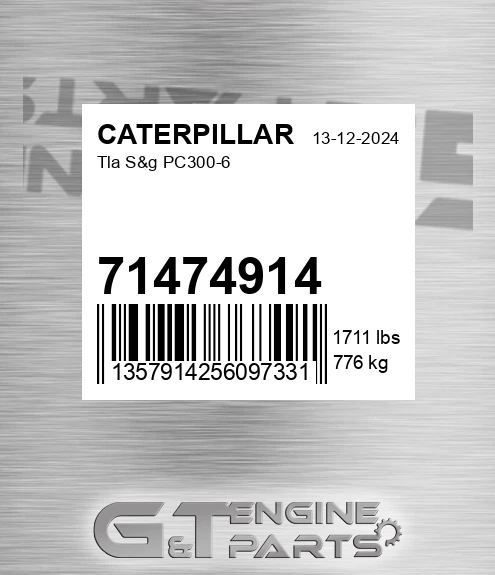 71474914 Tla S&g Pc300-6
