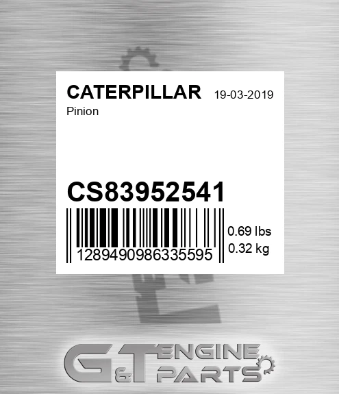 CS83952541 Pinion