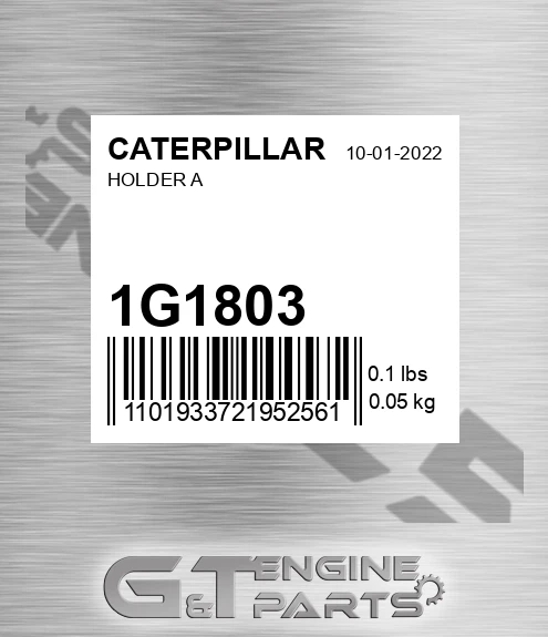 1G1803 Holder A