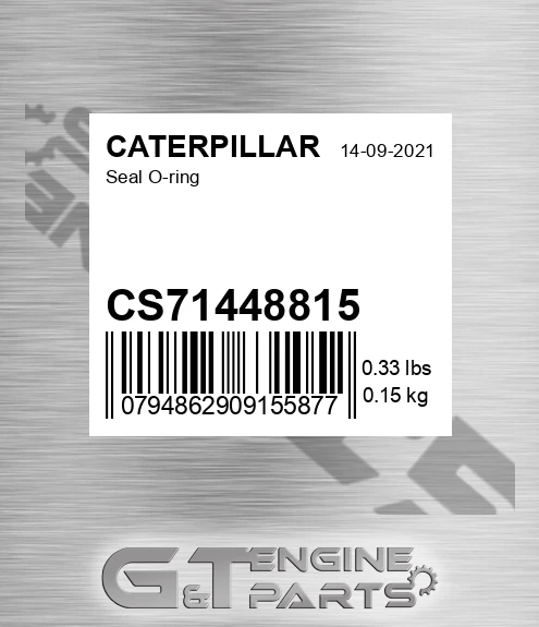 CS71448815 Seal O-ring