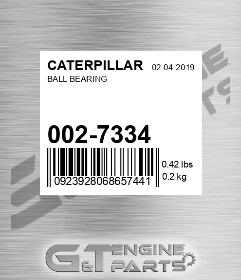 002-7334 Ball Bearing
