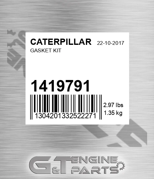 141-9791 Gasket Kit for CATERPILLAR