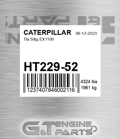 HT22952 Tla S&g Ex1100