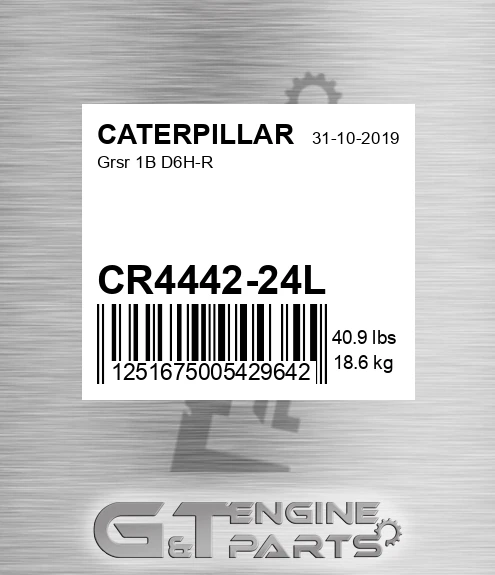 CR4442/24L Grsr 1b D6h-r for CATERPILLAR