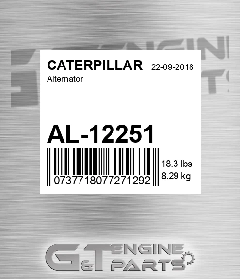 AL-12251 Alternator