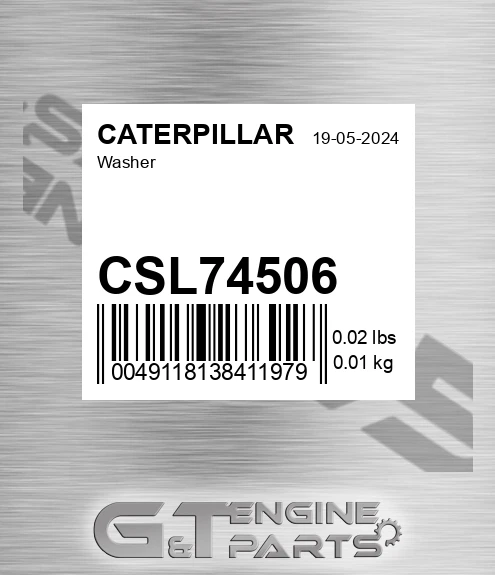 CSL74506 Washer