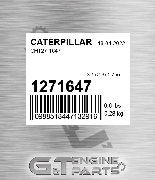127-1647 Ch127-1647 for CATERPILLAR