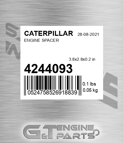 424-4093 Engine Spacer
