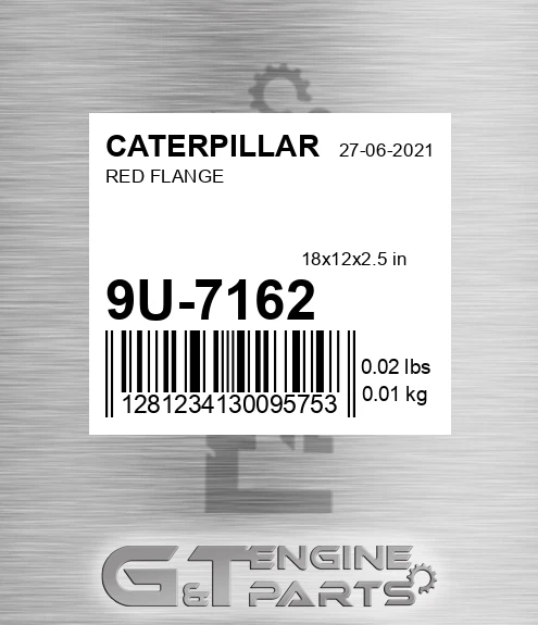 9U-7162 Red Flange for CATERPILLAR