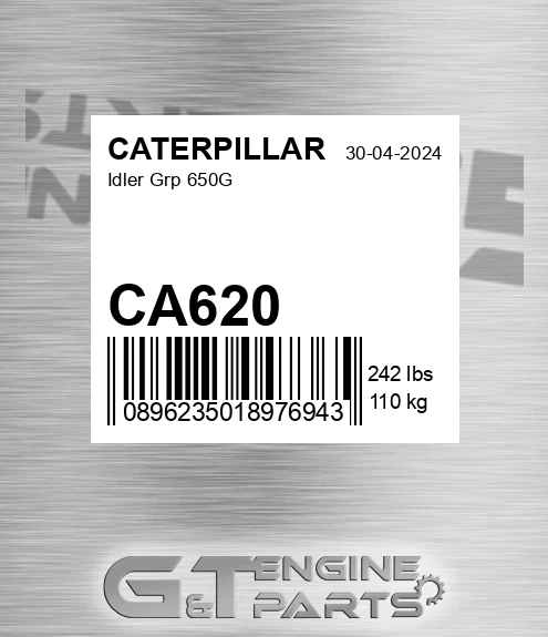 CA620 Idler Grp 650g