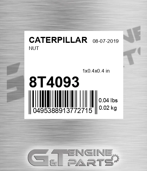 8T-4093 Nut