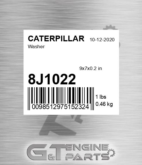 8J1022 Washer
