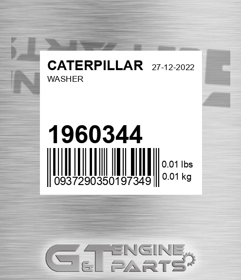 196-0344 Washer for CATERPILLAR