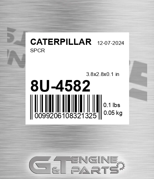 8U-4582 Spcr