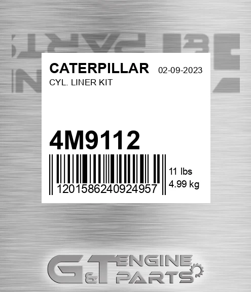 4M-9112 Cyl. Liner Kit
